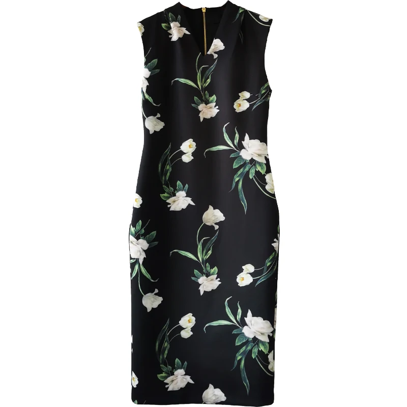 2020 New Autumn Collections Slim Fit Bodycon Midi Dress UK Fashion