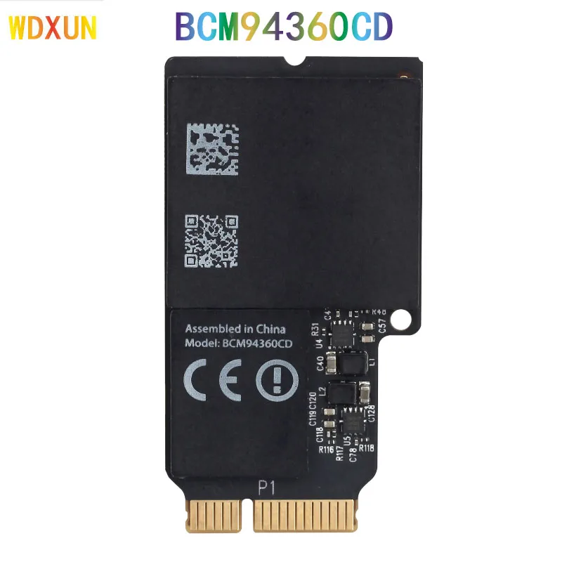 Двухдиапазонная Wi Fi bluetooth карта 1750 Мбит/с 2 4 ГГц/5 ГГц bt 0 broadcom bcm94360cd беспроводной