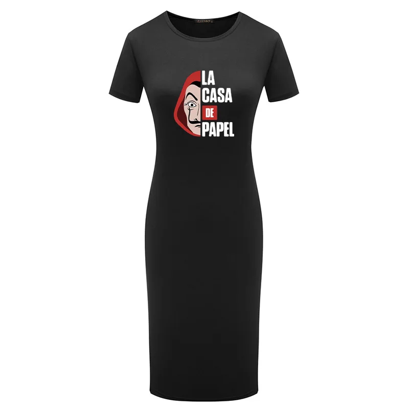 Женское сексуальное облегающее платье в интернет-магазине La Casa De Papel денег