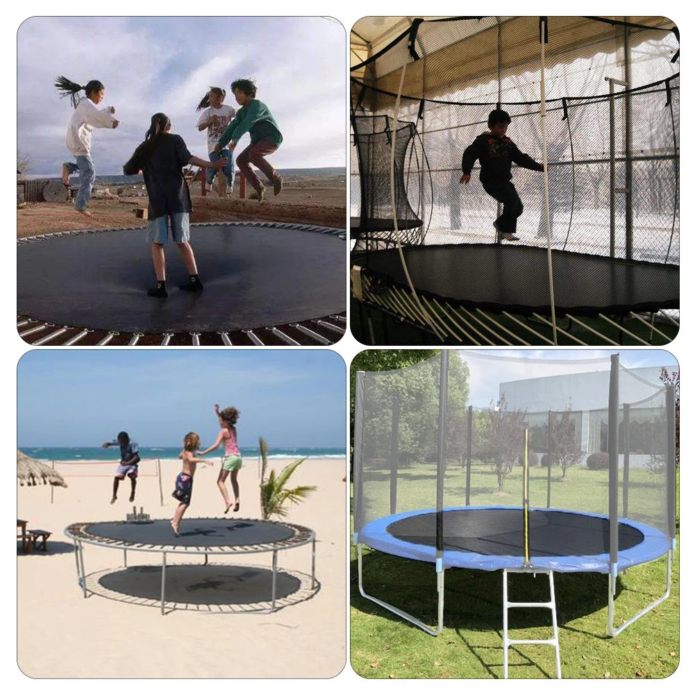 Коврик для прыжков из ткани Оксфорд Круглый погодозащищенный батут сменный мат