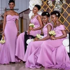 Элегантное длинное женское платье на одно плечо, ярко-Сиреневое платье для вечерние, модель 2021, самый дешевый вечерний наряд