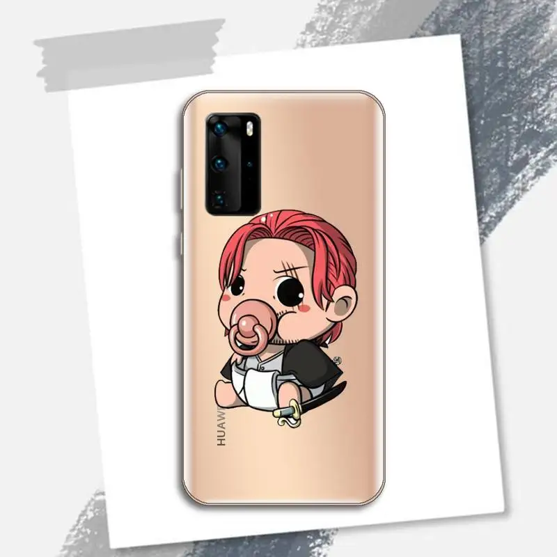 

Anime cute funny one piece Phone Case Transparent for Huawei P honor 8 10i 20 30 40 smart 2019