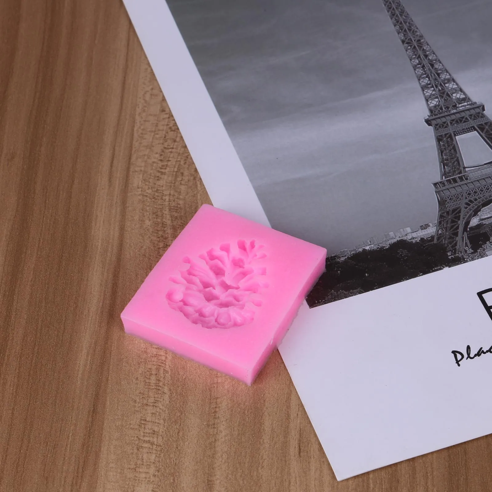 Силиконовая сосна орех помадка форма торта в форме 3D шоколадные кондитерские