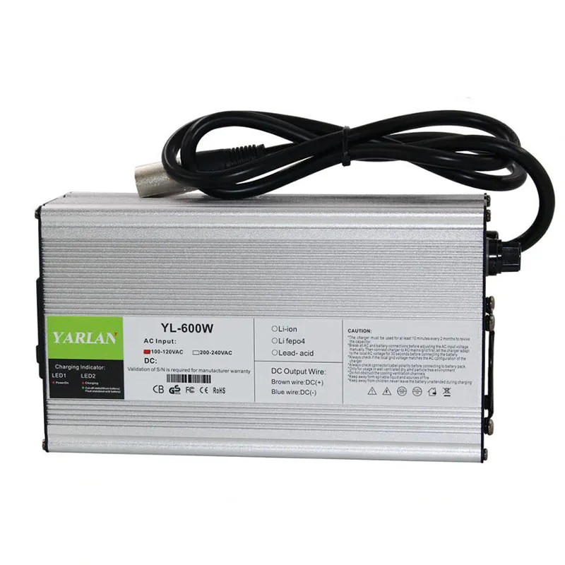 14 6 V 25A LiFePO4 Батарея Зарядное устройство 14.6V25A LEF Номинальное Напряжение 12V 4S |