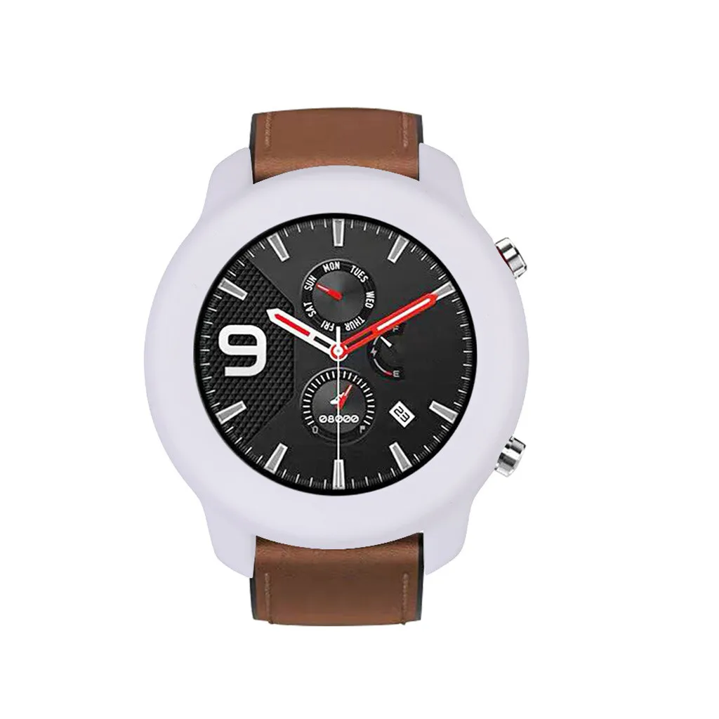 20/мягкий полный Чехол для часов защитный силиконовый чехол для Huami AMAZFIT GTR 47 мм чехол из ТПУ Защитная пленка для экрана часы