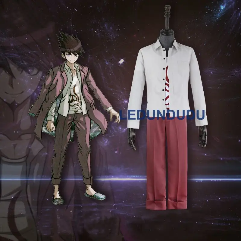 Game Danganronpa V3 Killing Harmony Momota Kaito Cosplay Costume Astronaut Men Outfits Boys School Uniform set for Halloween |