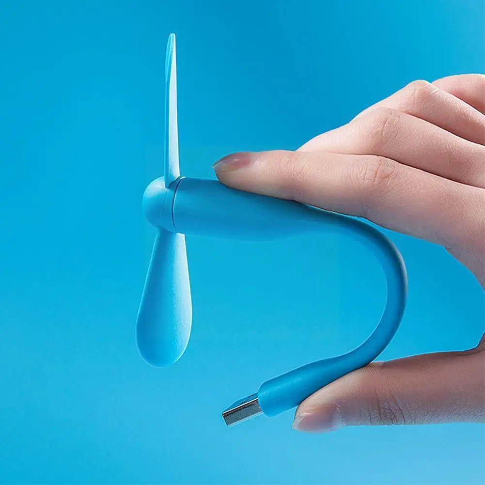 

Portable Mini Usb Fan Flexible Bendable For Power Bank Laptop Charger Portable Hand Fan Computer Summer Cooler Gadget Plug G1d5