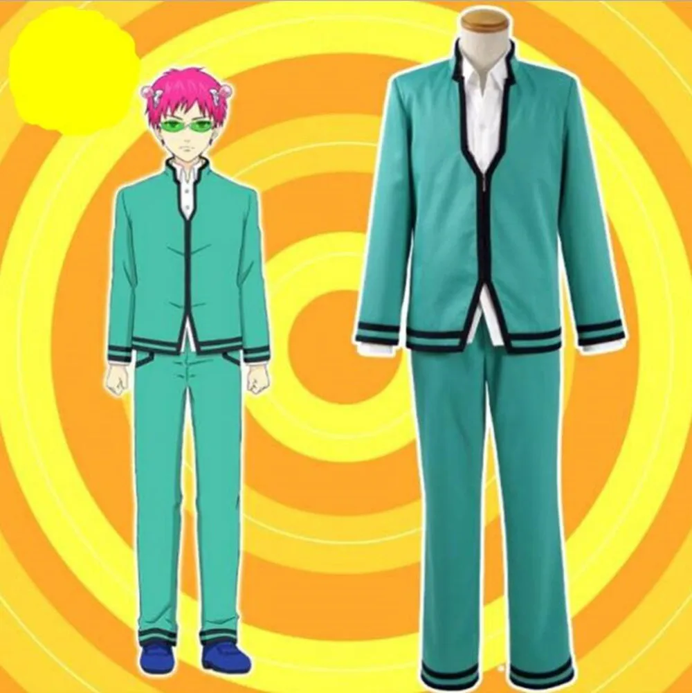 Костюм Аниме разрушительная жизнь Saiki K. Косплей Kusuo no Sainan школьная форма Cos ткань +