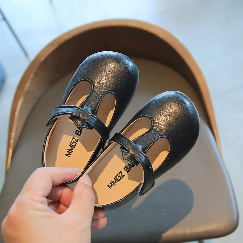 Mudipanda детская обувь на плоской подошве новинка 2022 кремового цвета для девочек