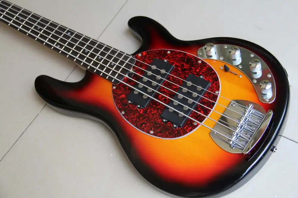 Новое поступление 5 струн электрический бас Эрни-шар музыкальный человек StingRay