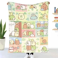 sumikko gurashi 37 throw blanket sheets on the bed blanket on the sofa decorative bedspreads for children throw