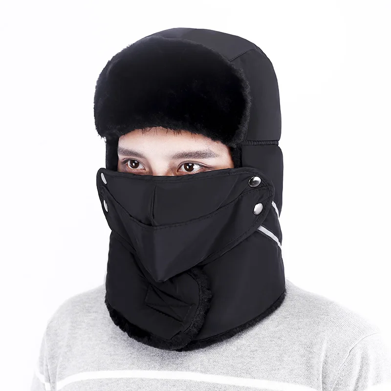 Мужские и женские зимние велосипедные шапки Новая Корейская версия