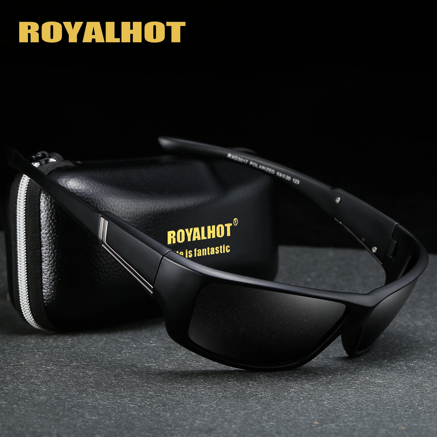 Очки солнцезащитные RoyalHot мужские/женские винтажные спортивные Поляризационные