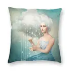 Чехол Melody Of Rain для подушки, домашние декоративные подушки Шекспира, девушки-Фэнтези, подушки для дивана, двусторонняя печать