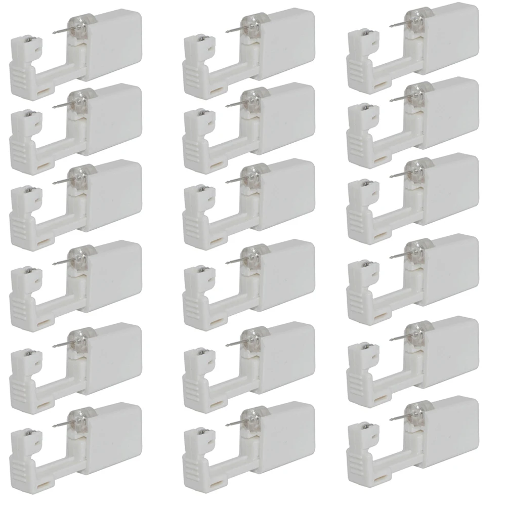 

1-20Pcs/set Ear Piercing Gun Kit Disposable Disinfect Safety Earring Piercer Machine Studs Nose Clip Body Jewelry Piercing Tool