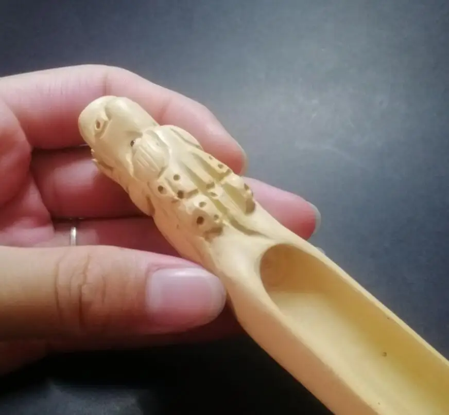 Деревянная кофейная ложка В Форме Дракона из бокса Netsuke бесплатная доставка | Дом