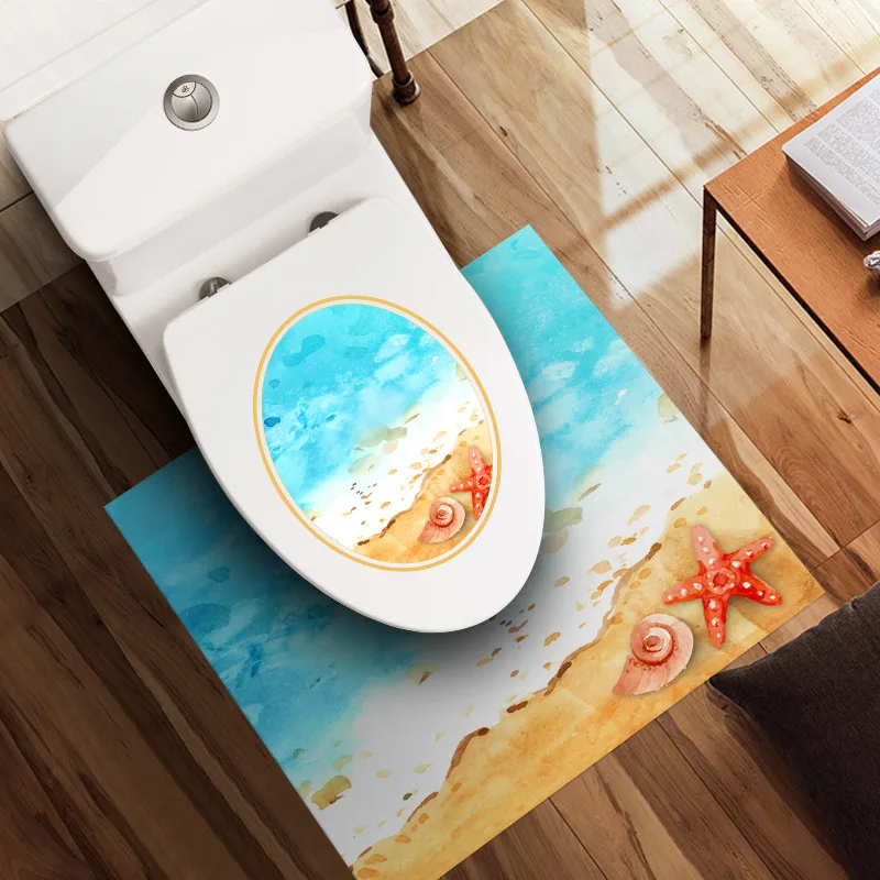 Забавная наклейка на унитаз виниловые наклейки сиденье унитаза украшение для