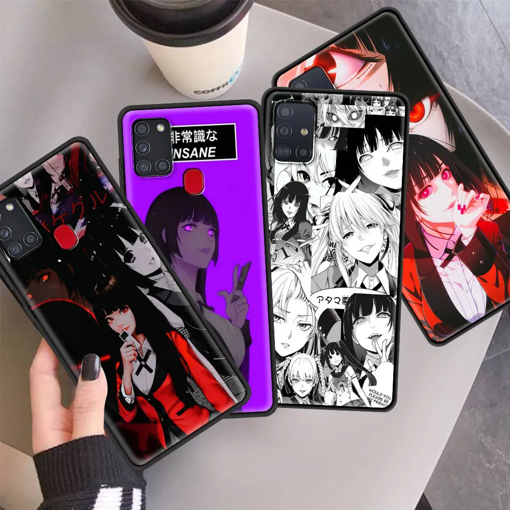 

Case for Samsung Galaxy A51 A71 A21s A31 M31 A12 M30s A02s A41 Phone Cover M51 A11 A01 Fundas Soft Shell Anime Kakegurui Jabami