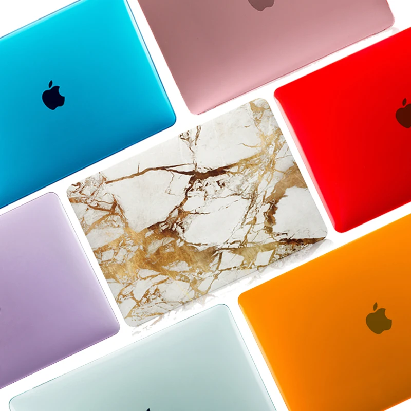 Новый Кристальный чехол для ноутбука Macbook Air 13 2018 A1932 мраморный жесткий ПВХ retina Pro 11