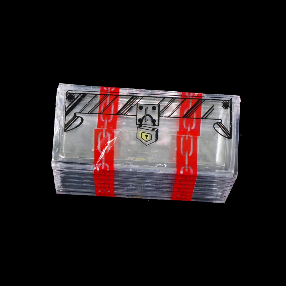 1 Uds. Juguetes cl&aacute;sicos para ni&ntilde;os Caja M&aacute;gica transparente que no se puede abrir en primer plano trucos de magia para ni&ntilde;os-3