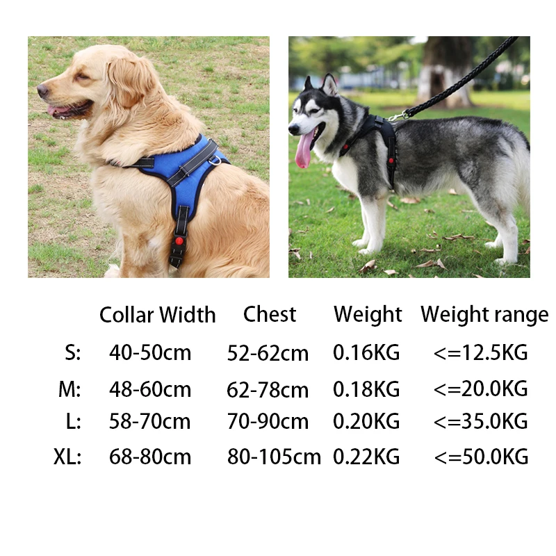 Взрывобезопасный несущий нагрудный ремень для домашних животных средний