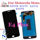 100% протестированный ЖК-дисплей для Motorola Moto E4 Plus XT1770 XT1771 XT1772 XT1773, сенсорный экран, рамка, дигитайзер в сборе, замена