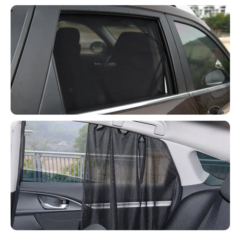 Автомобильный солнцезащитный козырек с УФ защитой магнитная марлевая занавеска