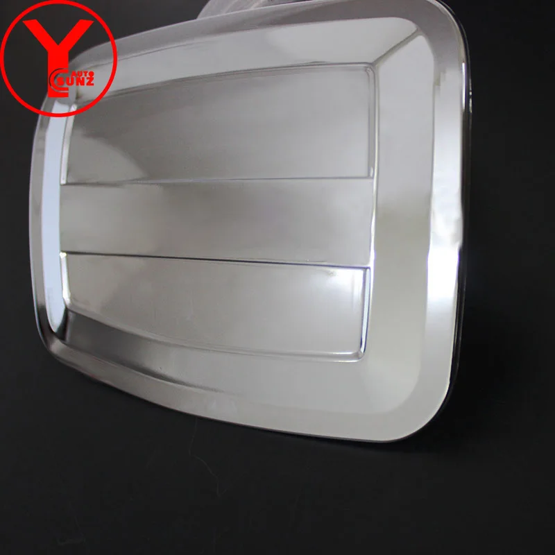 Чехлы на топливный бак для MITSUBISHI PAJERO SPORT MONTERO 2012 2013 2014 ABS chrome аксессуары стайлинга