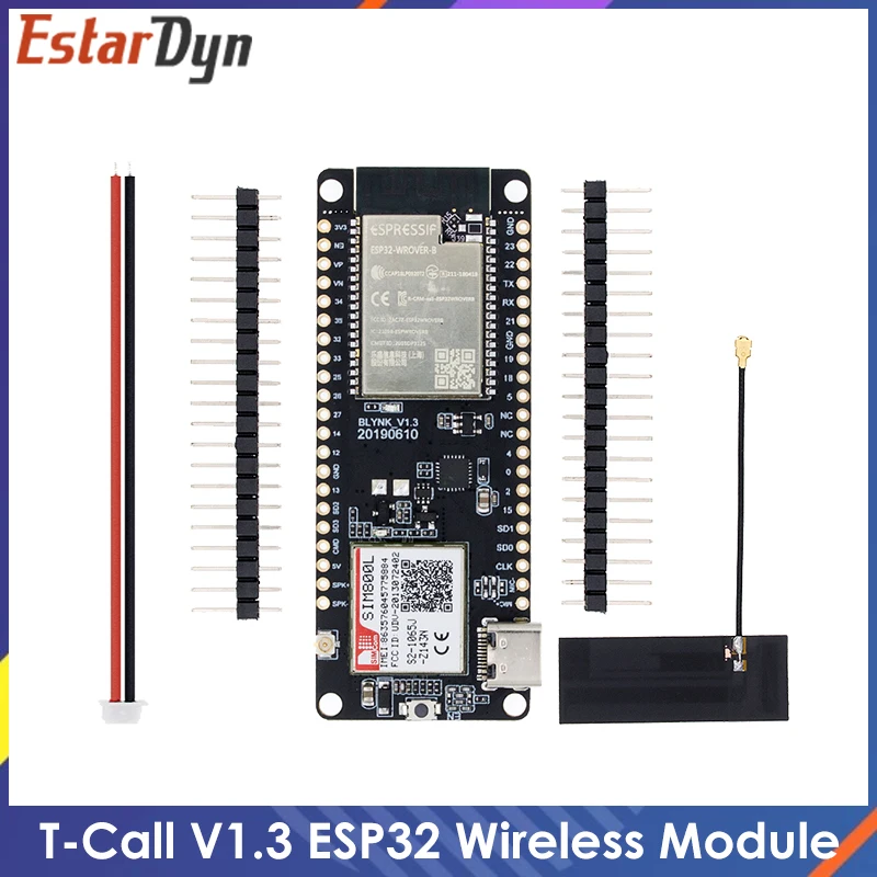 10 шт. TTGO T-Call V1.3 ESP32 беспроводной модуль GPRS антенна SIM карта SIM800L | Электронные