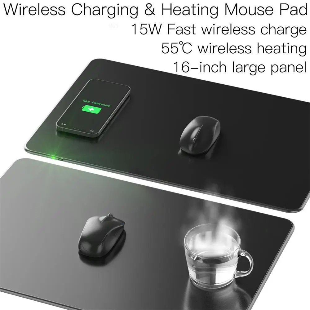 

JAKCOM MC3 Wireless Charging Heating Mouse Pad Best gift with mag safe hbo usb gan 65w 20w charger mobile phones
