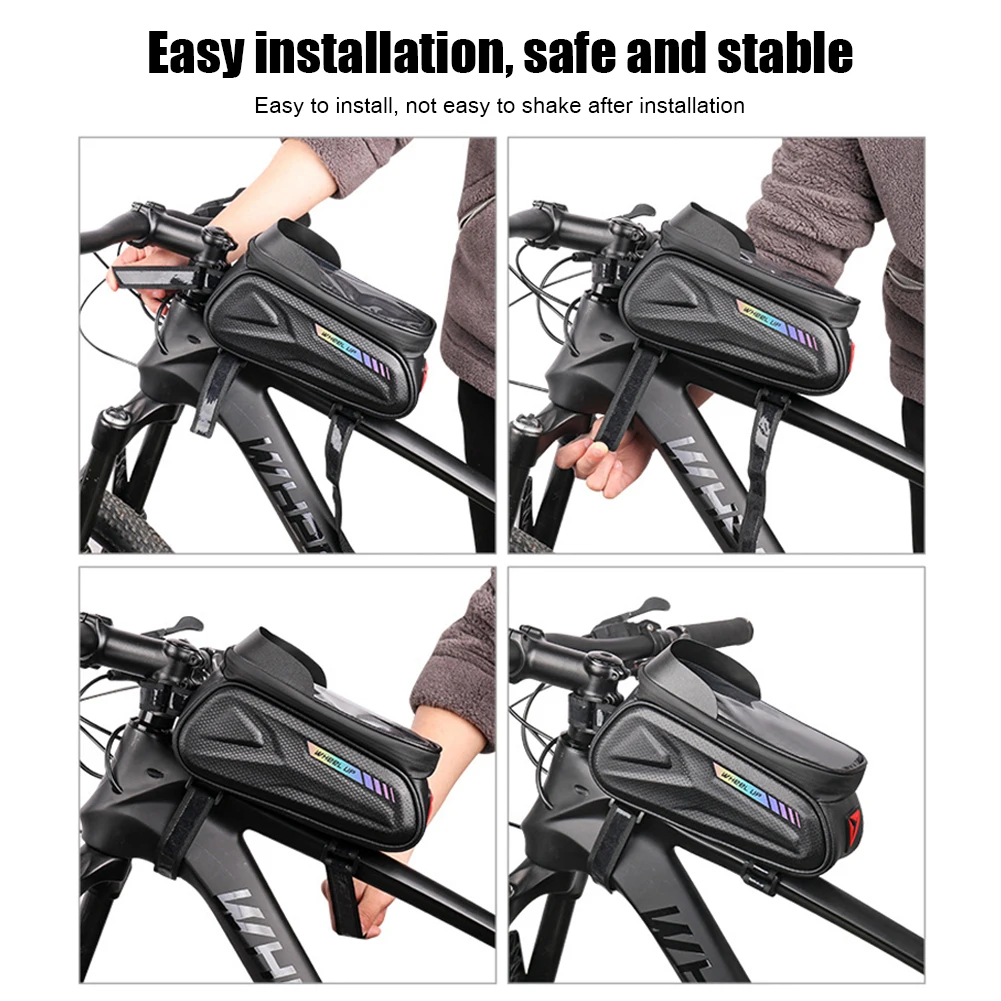 Колеса до 2L передняя фара для велосипеда сумка Водонепроницаемый EVA жесткий