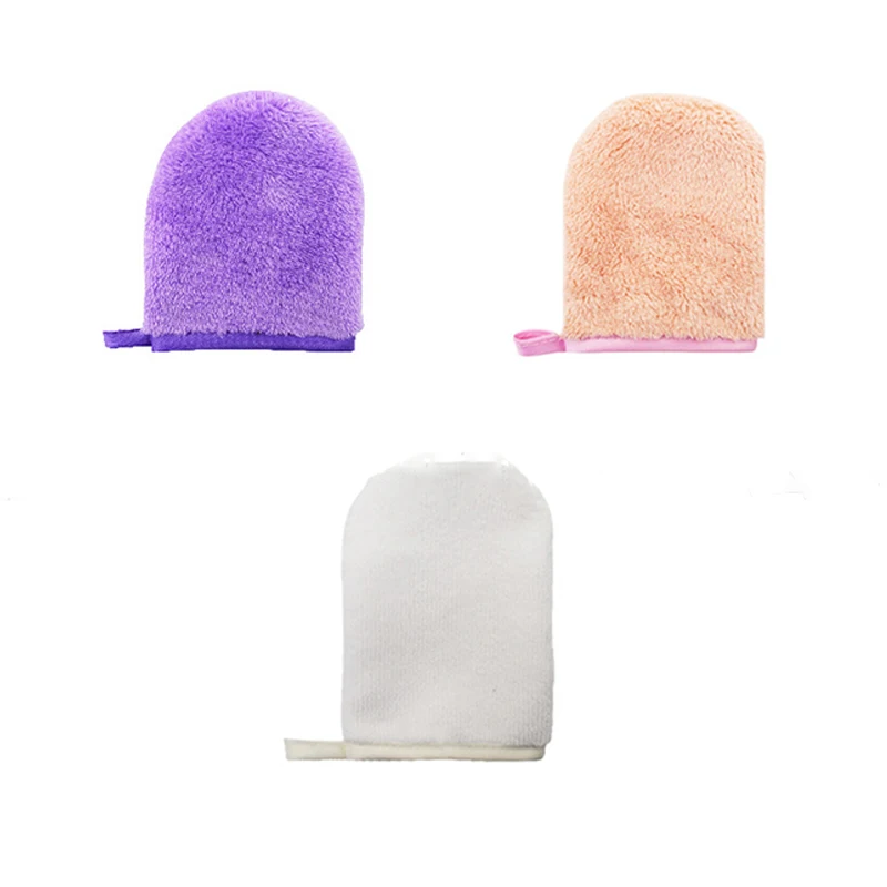 

Многоразовые перчатки из микрофибры для снятия макияжа, 1 шт.