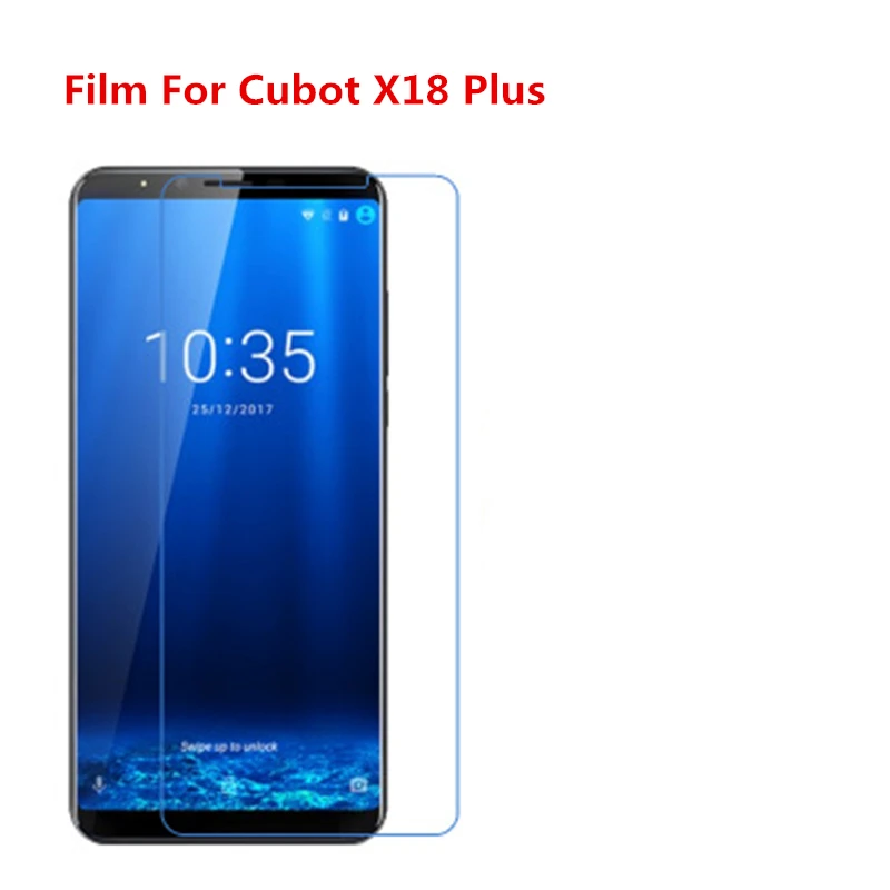 1/2/5/10 шт. ультратонкая прозрачная защитная пленка для HD ЖК-экрана с тканевой пленкой для очистки для Cubot X18 Plus.