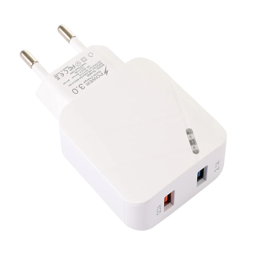 airpods usb c 28W Quick Charger 3.0 2USB Accessories For Mobile Phones For iphone 11 12 Pro Max Xiaomi Samsung EU US Plug Wall Battery Charger 5v 1a usb