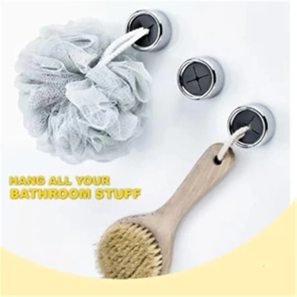 

Invincible Hook-free Towel Creative Hook Set Free Punch Kitchen Bathroom Door Bathroom Door Home Accessories Kitchen Punch Hook