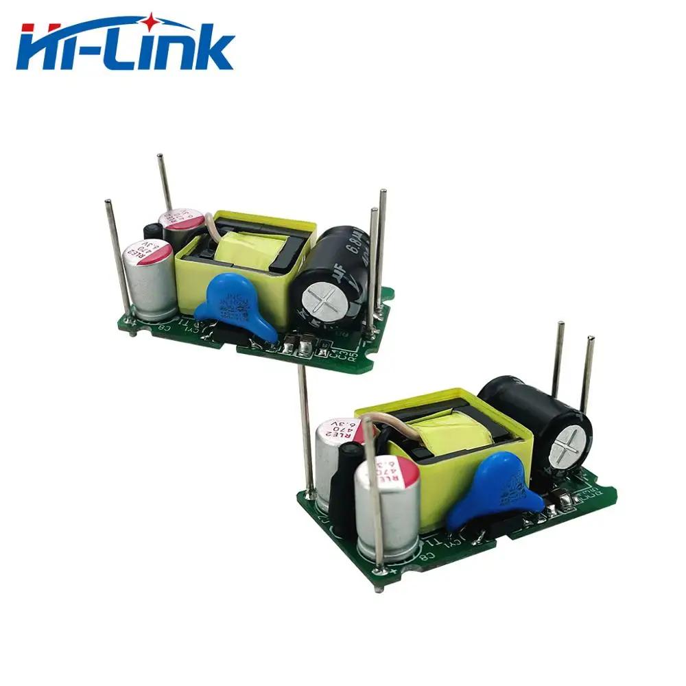 

Free Shipping 5pcs*HLK-PM01L PCB Transformer Hi-Link Open Frame 3W 5V 600mA Output AC-DC Step Down Power Supply Module