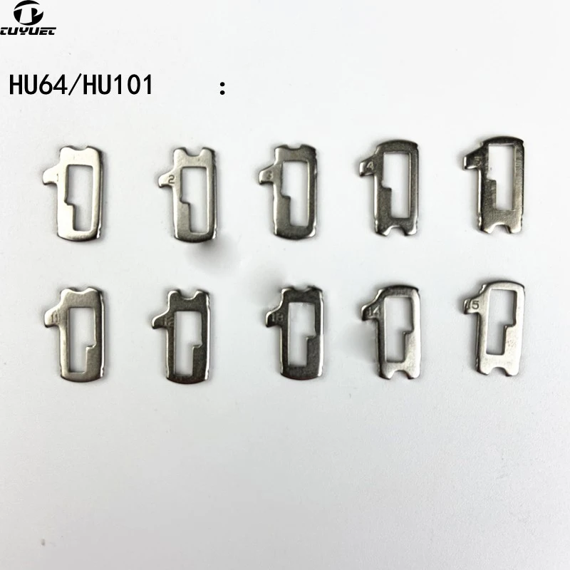 

Car Lock Reed For Ford Focus FIESTA HU101 Locking Plate For Benz HU64 (200PCS+ Gift Spring+Plastic Box)