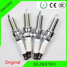 Оригинальные 4 шт.лот SILZKR7B11-9723 Iridium Свеча зажигания для Hyundai SILZKR7B11 9723 SILZKR7B 11