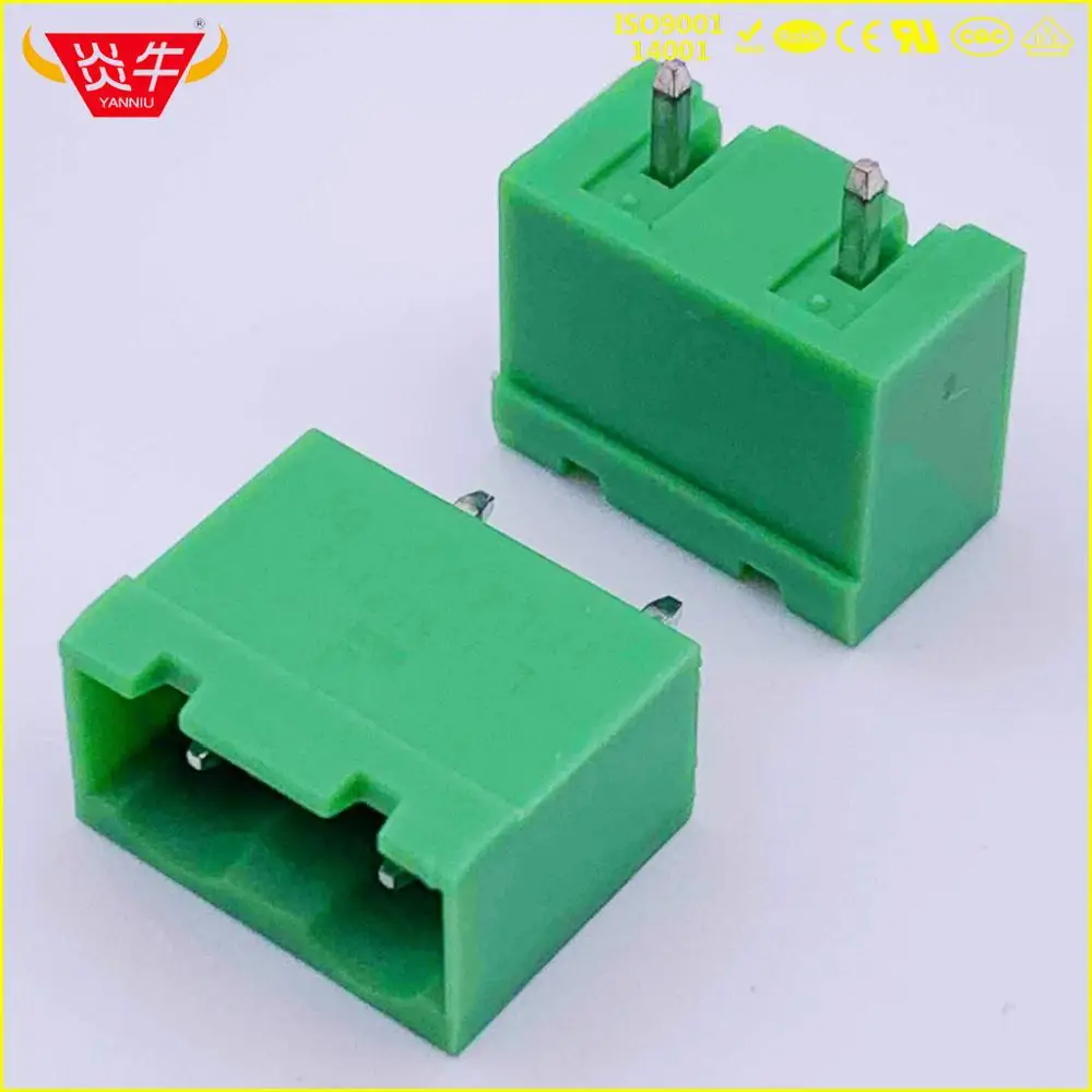 KF2EDGVC 7,5 2P~ 12P разъем PCB вставной TEMINAL блок 2EDGVC 7,5 мм 2PIN~ 12PIN GMSTBVA 2,5G 1766660 PHOENIX контакт DEGSON - Цвет: 2EDGVC-7.5-2P