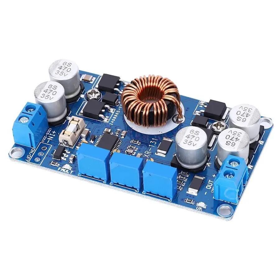 Автоматический Бак Boost источник питания регулятор постоянного тока алюминиевая