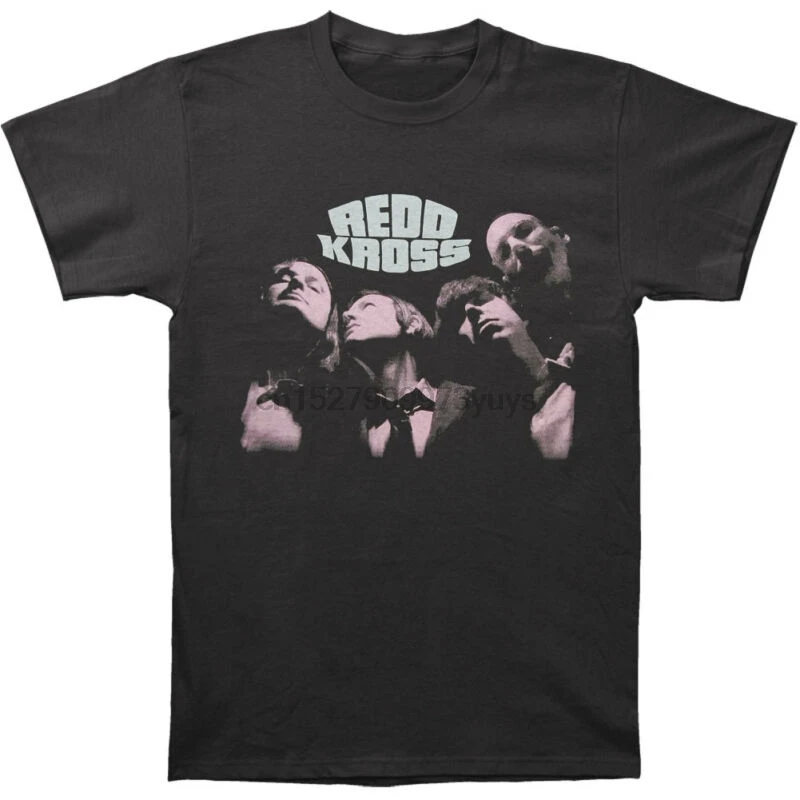 Мужская облегающая футболка Redd Kross большого размера серая рокабибилия