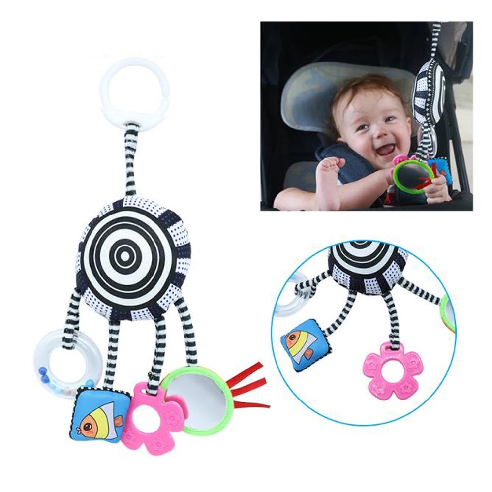 Мультяшные погремушки для новорожденных игрушки аксессуары кроватки коляски