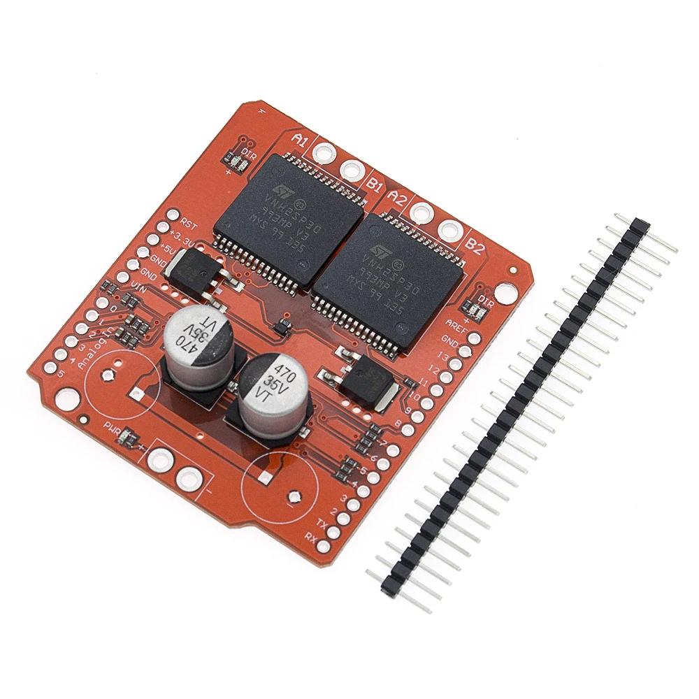 30A мини VNH2SP30 Драйвер шагового двигателя Monster Moto Shield модуль 16 В