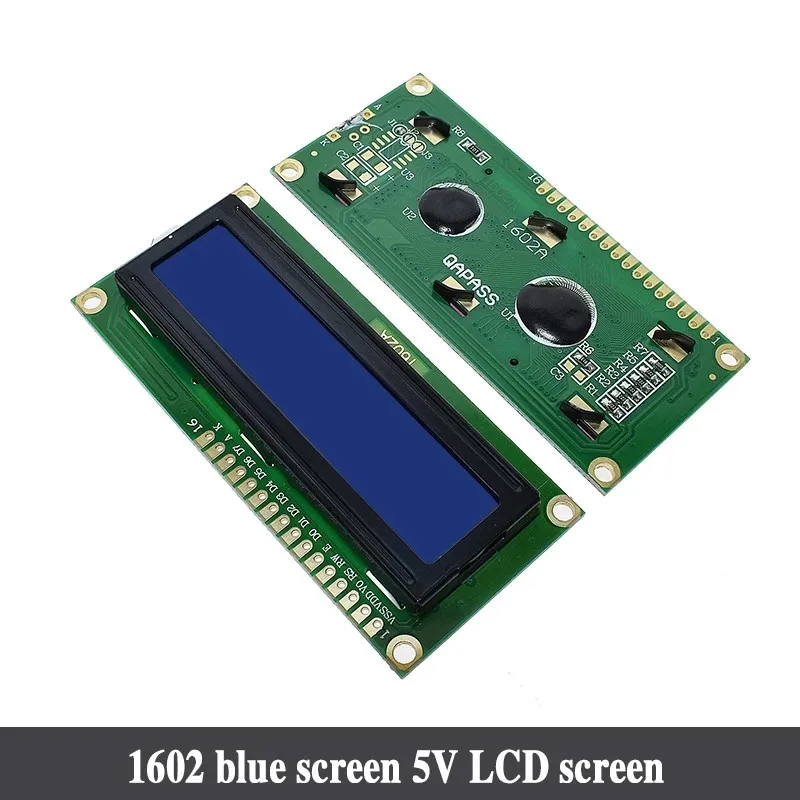 ЖК-экран 1602 дюйма модуль ЖКД синий IIC/I2C для arduino ЖК-дисплей UNO r3 mega2560 зеленый экран |