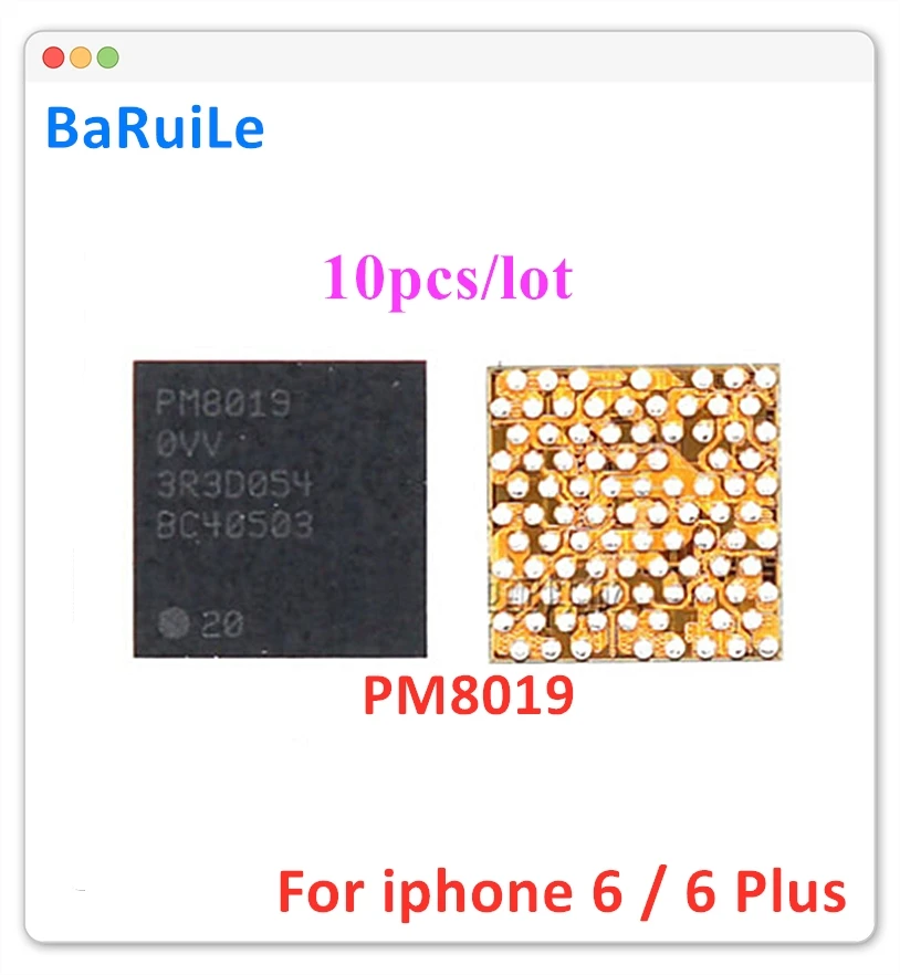 BaRuiLe 10 шт. PM8019 для iPhone 6 и Plus U_PMICRF Baseband PMU IC микросхема управления небольшим