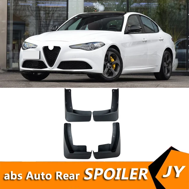 

For Alfa Romeo Giulia 2016-2019 Mudflaps Splash Guards Front With color and rear Mud Flap Mudguards Fender Modified special