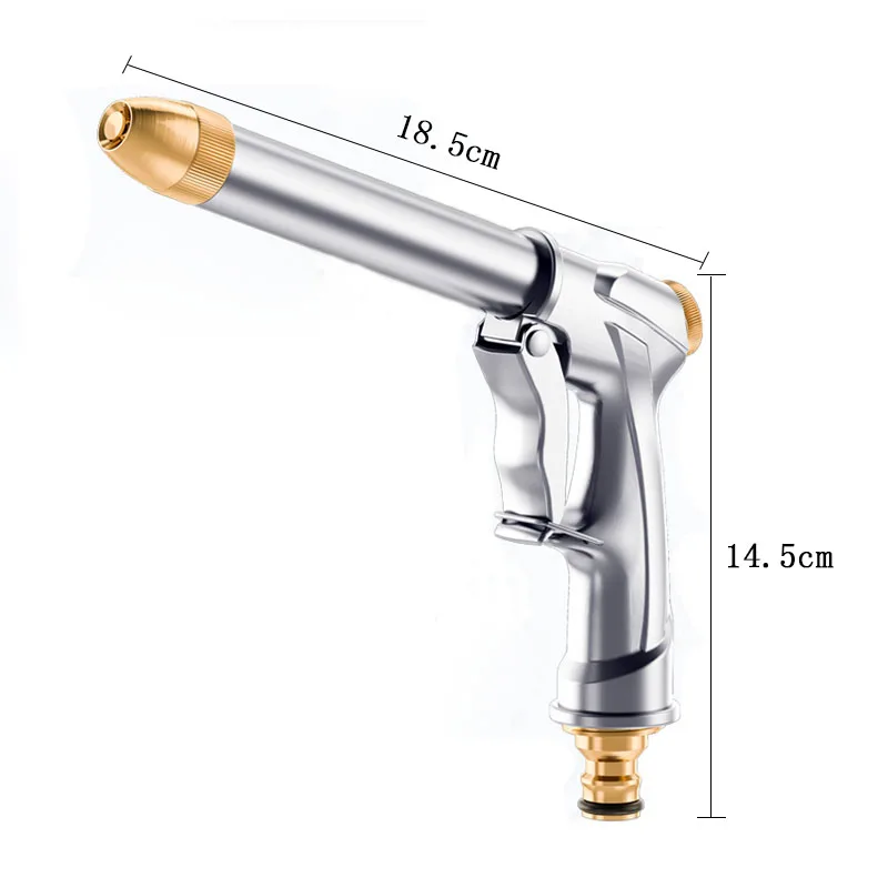 Новый Мощный водяной пистолет регулируемый распылитель воды мойка высокого