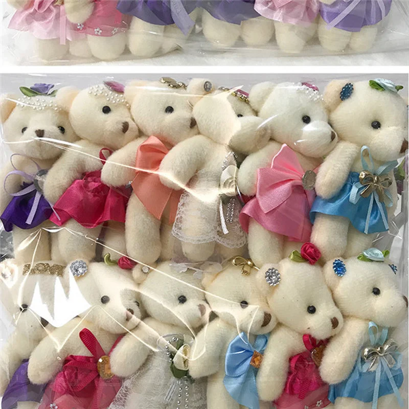 

Stuffed Animals 12PCS Bear Stuffed Plush Animals Plush Dolls Toys Gift Stuffed Soft Doll Cushion Car Sofa Pillow Party Decor