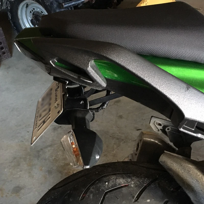 Подходят для Kawasaki Z1000 2010 2013 Z1000SX 2011 2020 Ninja 1000 держатель номерного знака задний