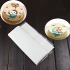 50 шт. 23*32 см лист для переводной бумаги для торта A4 съедобная клейкая рисовая бумага 3D Ручная роспись торта переводная бумага инструмент для украшения торта